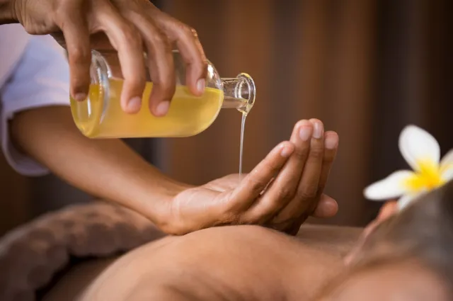Relaxation massage session